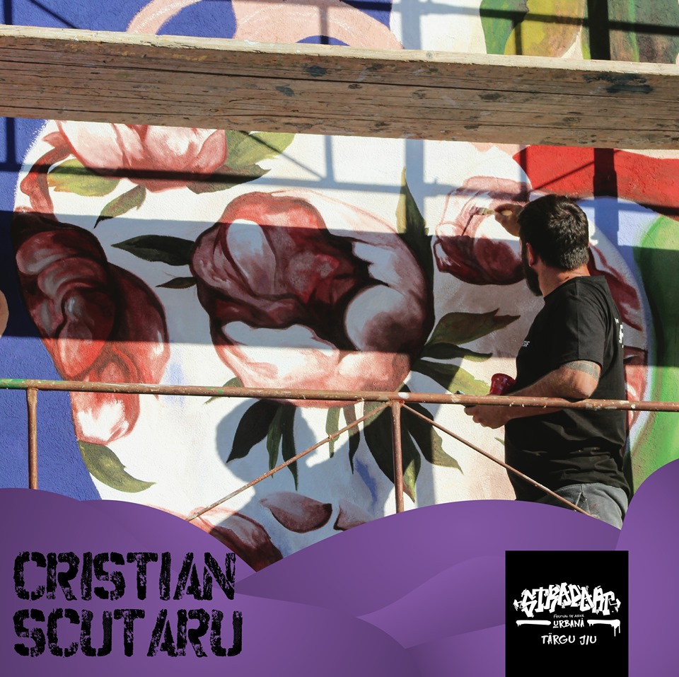 Cristian Scutaru, artist stradal, profesor și pictor