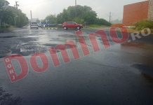 Dorel lovește din nou la Motru! Gurile de canal, astupate cu asfalt pe Bulevardul Gării