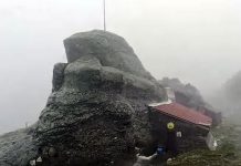 VIDEO: Ninsoare în Munţii Bucegi la mijlocul lunii iulie