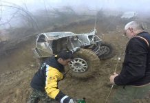 Pilot rănit la picior la cursa de off-road de la Runcu