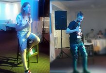 Show complet la Târgu-Cărbunești! Mirea și Tobă au adus glumele de la iUmor într-un restaurant din oraș