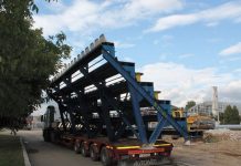 Fostele tribunele modulare ale Complexului Sportiv Municipal Târgu Jiu donate altor primării din Gorj