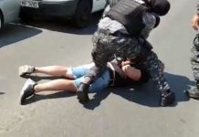 VIDEO / Suspect reținut în cazul omului de afaceri bătut în stradă la Târgu Jiu. Bărbatul a fost prins în trafic