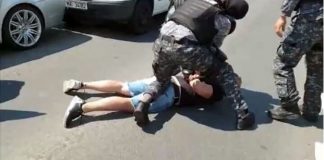 VIDEO / Suspect reținut în cazul omului de afaceri bătut în stradă la Târgu Jiu. Bărbatul a fost prins în trafic