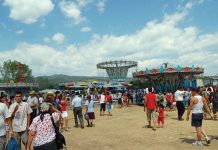 Materiale pirotehnice vândute la târgul de la Arcani!