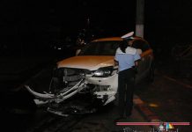 Două gipane şifonate zdravăn pe "Ecaterina Teodoroiu"