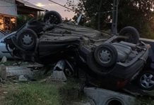 Tânăr din Gorj aflat la volanul unui BMW a făcut praf patru mașini pe un bulevard din Timișoara