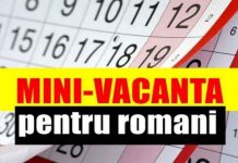 Minivacanță de Sfânta Maria. O nouă zi liberă pentru angajați!