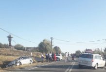 FOTO: Accident la Plopșoru https://gorjeanul.ro/