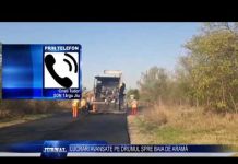 LUCRĂRI AVANSATE PE DRUMUL SPRE BAIA DE ARAMĂ