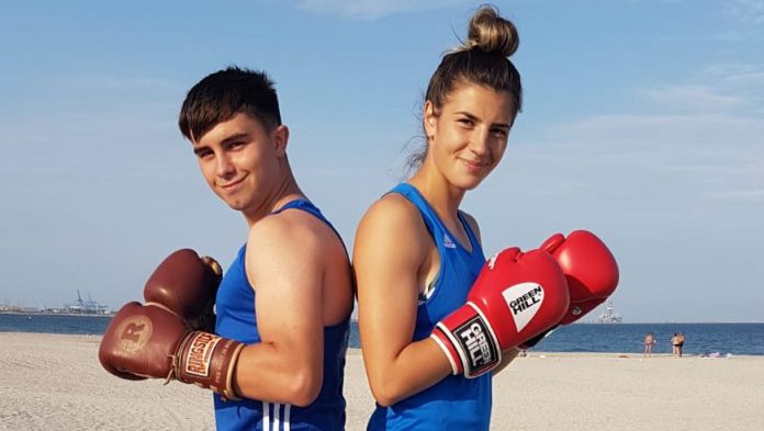 Poveste de dragoste în ringul de box: Robert Jitaru și Cristina Cosma sunt două dintre speranțele boxului românesc la o medalie olimpică