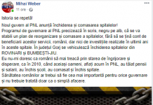 21:27 Weber: Guvernul PNL va ÎNCHIDE SPITALE. Reacția PNL