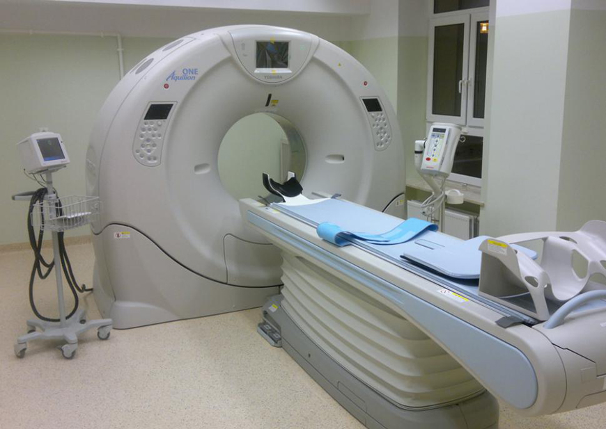 Computerul tomograf a fost montat în Spitalul Județean