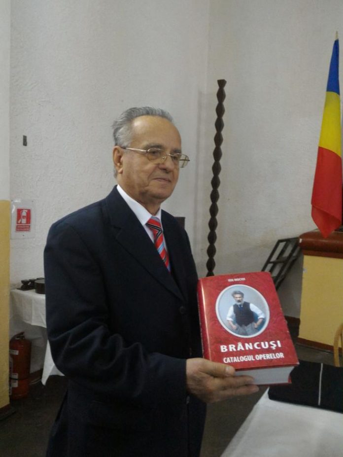 Brâncușologul Ion Mocioi va devenit Cetățean de Onoare al orașului Târgu Jiu