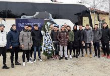 Pandurii şi suporterii i-au fost alături pe ultimul drum