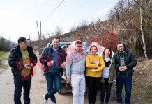 Candidatul PMP la Primăria Târgu-Cărbunești a strâns gunoaie în Ștefănești