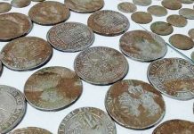 Aproape 1.000 de monede spaniole, poloneze, turcești și românești, descoperite în Dâmbovița