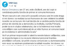 15:19 USR și-a stabilit candidatul la Primăria Aninoasa