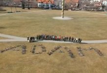 Omagiu adus la Coloana Fără Sfârșit ciclistului Gheorghe Adam