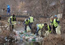 Acțiune de igienizare a râurilor din Padeș. Au fost strânși 5.000 de sacu cu deșeuri
