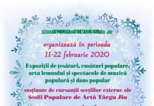 “Salonul de iarnă al artelor populare”