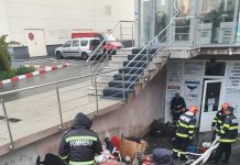 Pompierii au evacuat apa din mai multe subsoluri, la Târgu-Jiu
