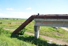 Remediere defecţiune a conductei de transport apă Craiova - Isvarna