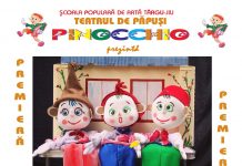 Teatrul de păpuși ”Pinocchio” la Teatrul de Vară din Târgu Jiu