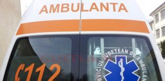 Muncitor a fost prins sub un mal de pământ, la Turcinești. Bărbatul a fost transportat la spital