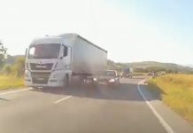 VIDEO. Șofer din Gorj, implicat într-o depășire extrem de periculoasă