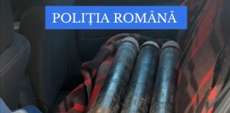 Un bărbat din comuna Fărcășești prins în timp ce transporta cu un autoturism, trei role metalice tip bandă transportatoare