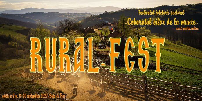 Rural FEST și Festivalul pastoral „Coborâtul oilor de la munte” au loc în weekend