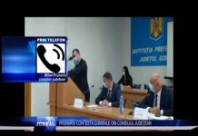 PRUNARIU CONTESTĂ COMISIILE DIN CONSILIUL JUDEȚEAN