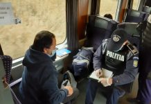 Amenzi în trenuri pentru nepurtarea măștii