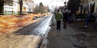 Strada Calea Eroilor, marcată în continuare de lucrările nefinalizate