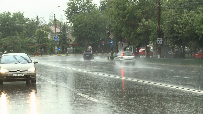 Cod galben de ploi în Oltenia