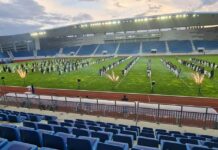 Târgu Jiu: Absolvenții de la trei licee, sărbătoriți pe Stadionul Municipal