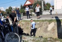 Gorj: Motociclist rănit după ce s-a ciocnit cu o maşină Gorj: Motociclist rănit după ce s-a ciocnit cu o maşină