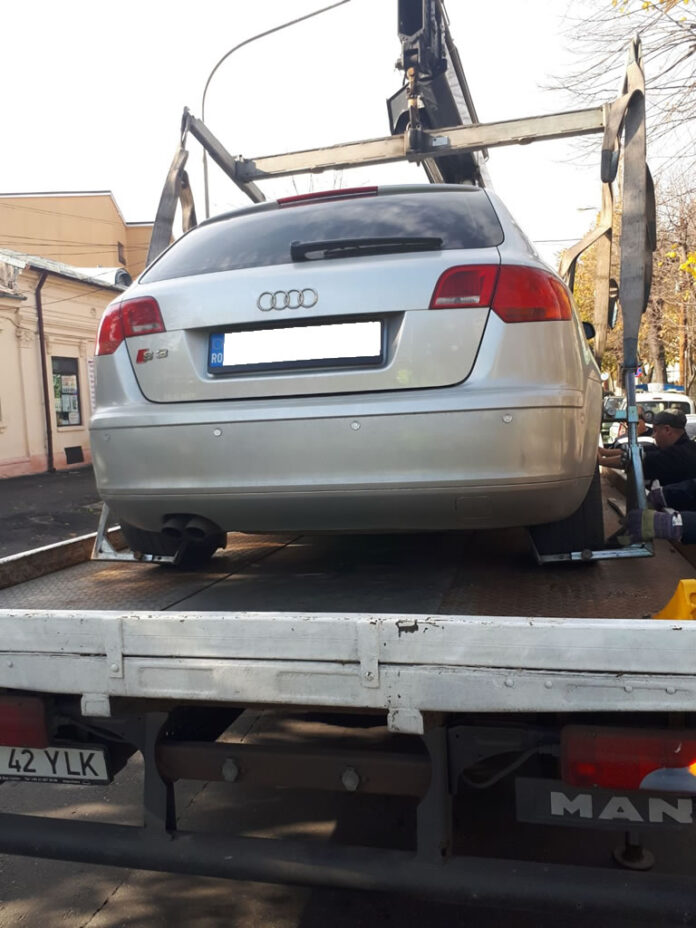 Mașina de ridicări auto va ajunge la Târgu Jiu