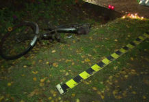 Bărbat mort după ce a căzut de pe o bicicletă