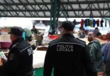 Zeci de polițiști locali, în stradă de sărbători