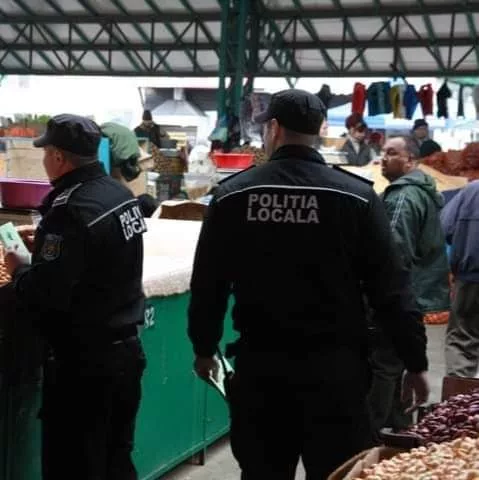 Zeci de polițiști locali, în stradă de sărbători