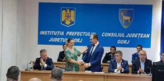 Noul prefect al județului Gorj a depus jurământul