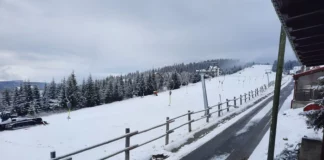 Un nou strat de zăpadă la Rânca