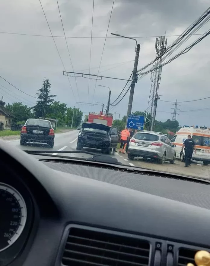 Femeie rănită într-un accident rutier la Târgu Jiu