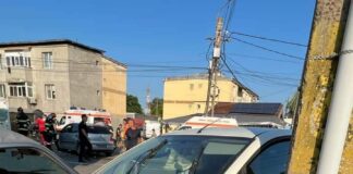 Trei persoane, rănite într-un accident rutier la Târgu Jiu