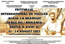 Festivalul internațional de folclor debutează la Târgu Jiu