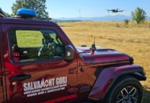 Femeie dispărută căutată cu dronele Salvamont Gorj în Masivul Vâlcan