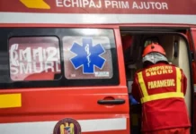 Șoferul a fost transportat la spital în vederea acordării de îngrijiri medicale de specialitate