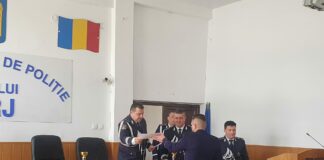 106 polițiști, avansați în grad la IPJ Gorjt